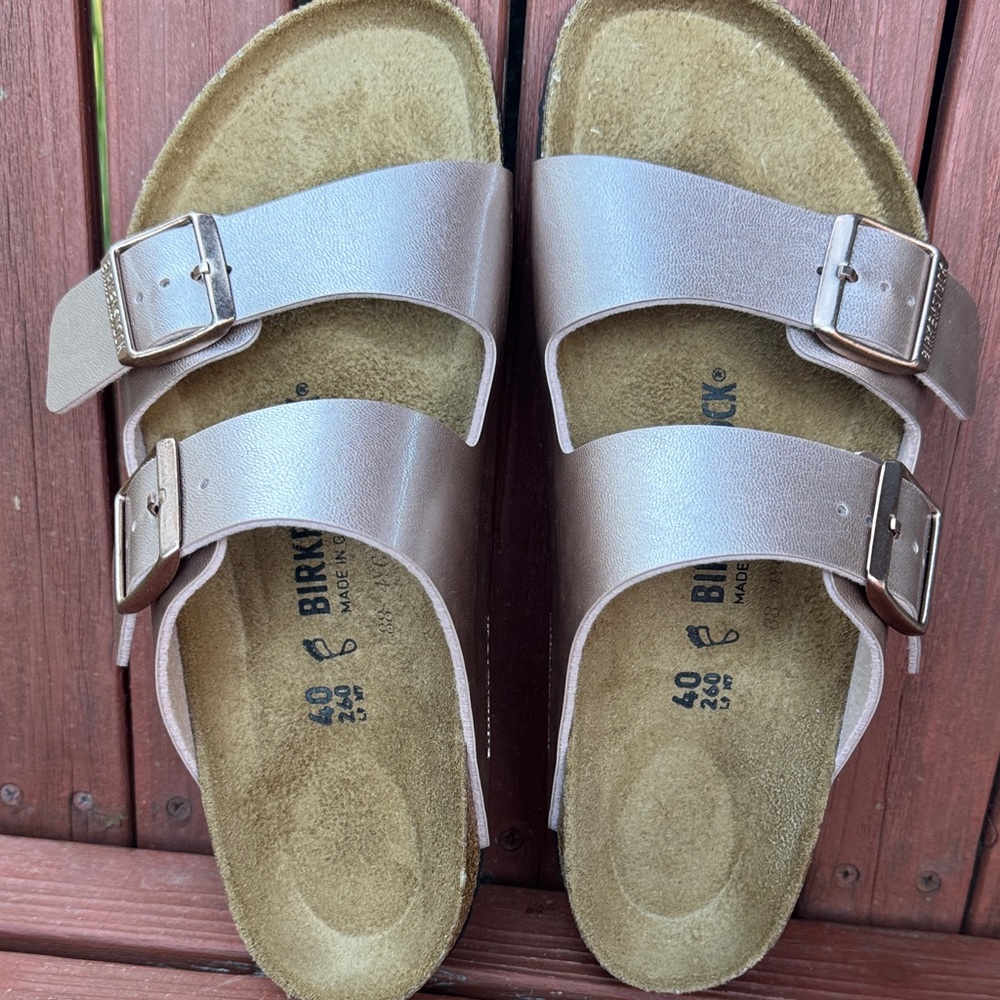 Birkenstock Copper Arizona Birko-Flor